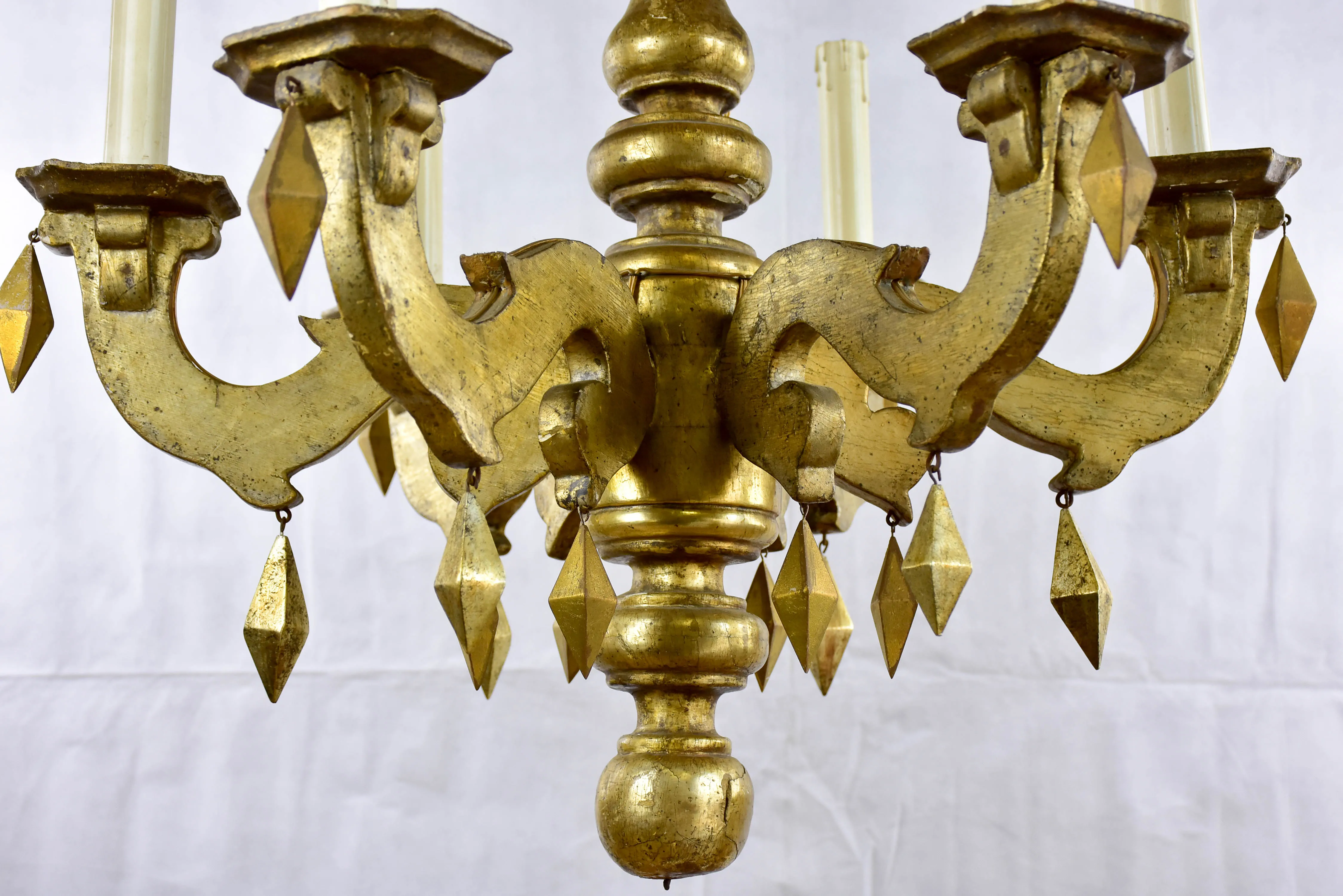 18th Century Italian chandelier - gold finish