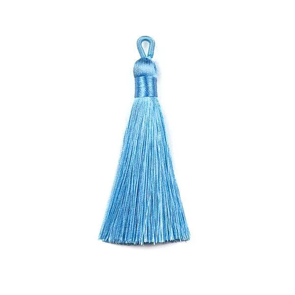 3" Polyester Silky Thread - Light Blue (1 Piece)