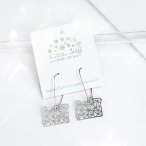 A Tea Leaf Jewelry - Oregon Geometric Earrings