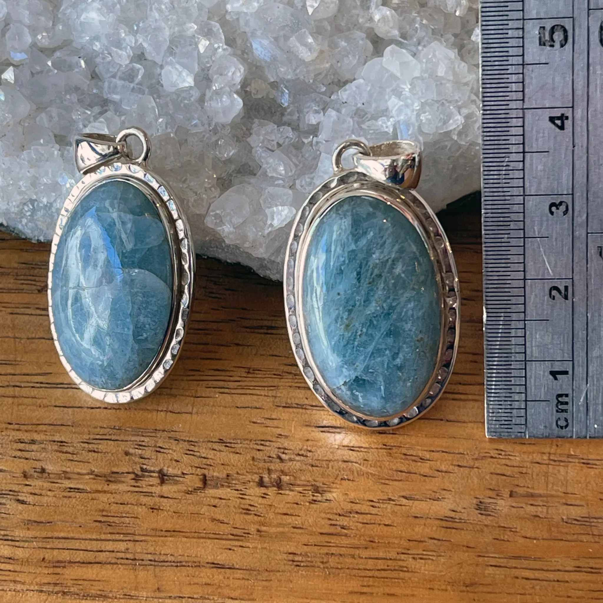 AQUAMARINE PENDANTS | Polished