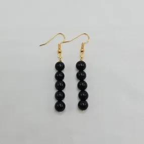 Black Agate Earrings