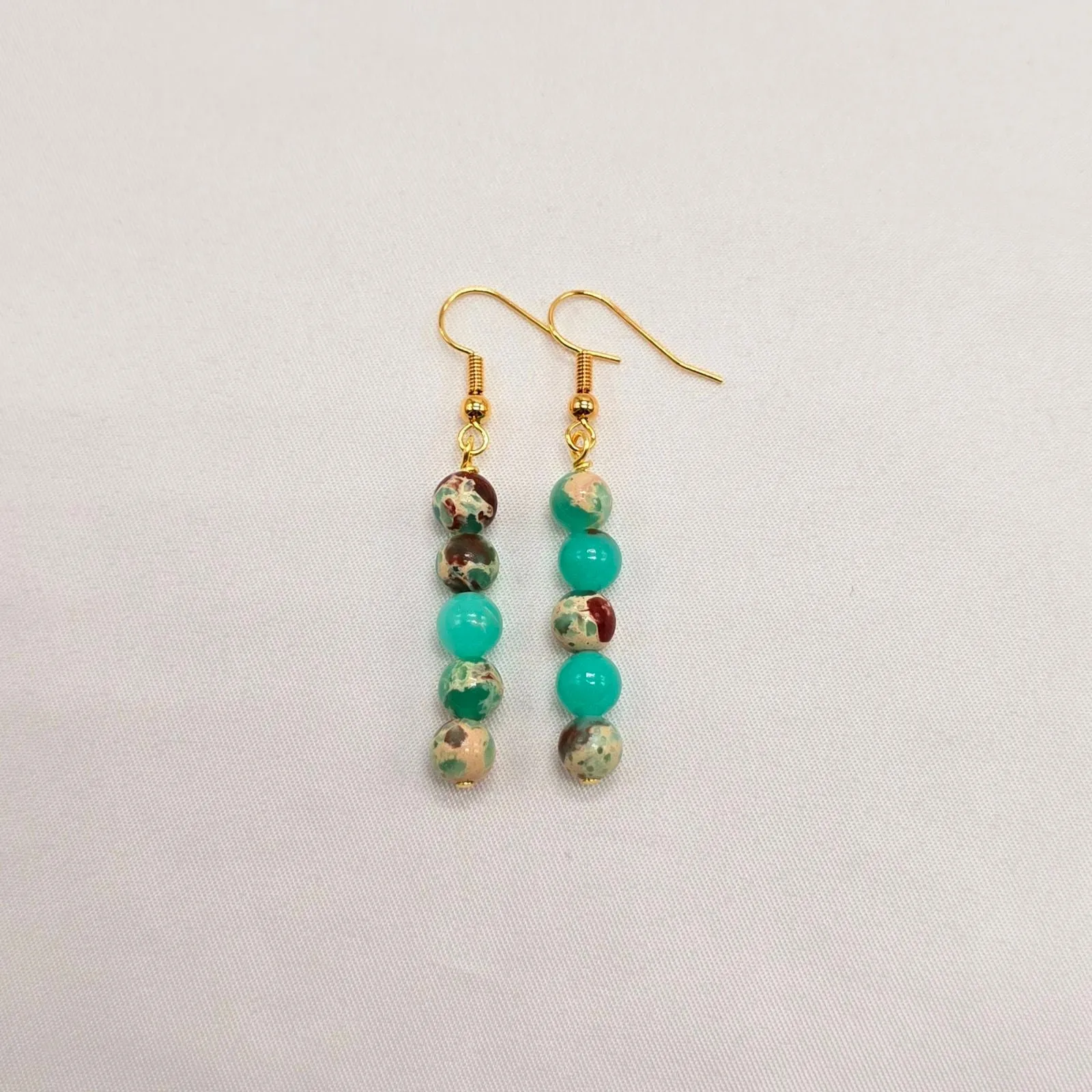 Brazilian Aqua Earrings