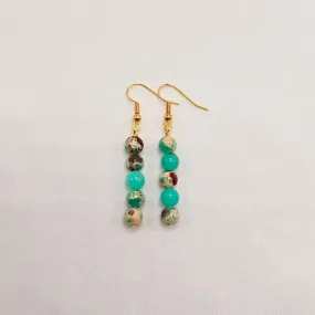 Brazilian Aqua Earrings