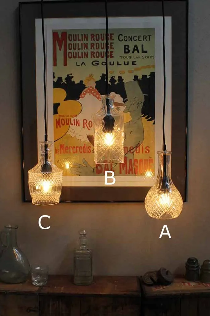 Carafe Glass Pendant Lights