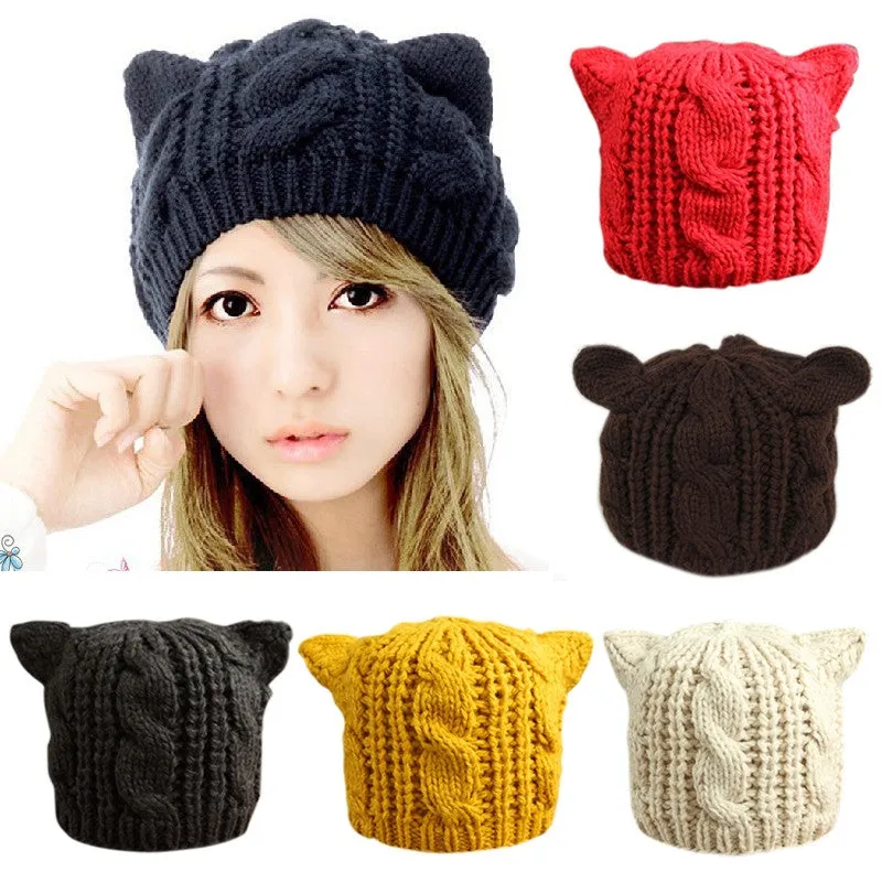 Cat Ear Hat Beanie