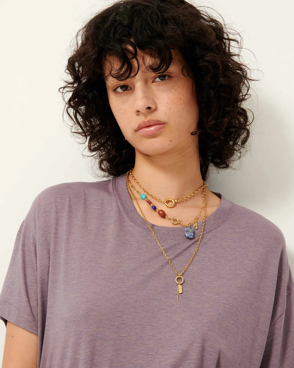 Co Lio Necklace in Golden