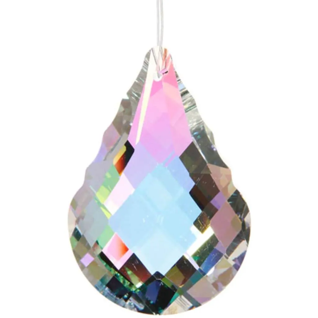 Crystal Cut AB Drop Pendant