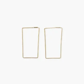 Dainty Bar Hoops