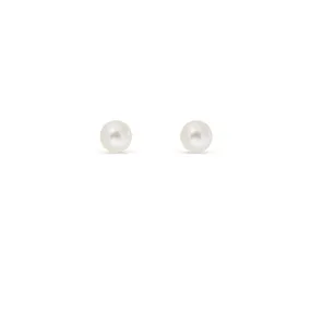 Ear Sense Earrings WPE-5 5mm Pearl Stud Earrings