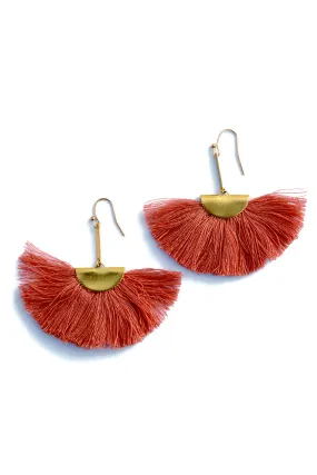 Fan Tassel Earrings