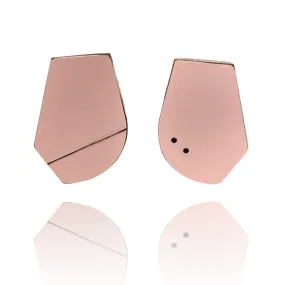 Geometric Earrings - Pink