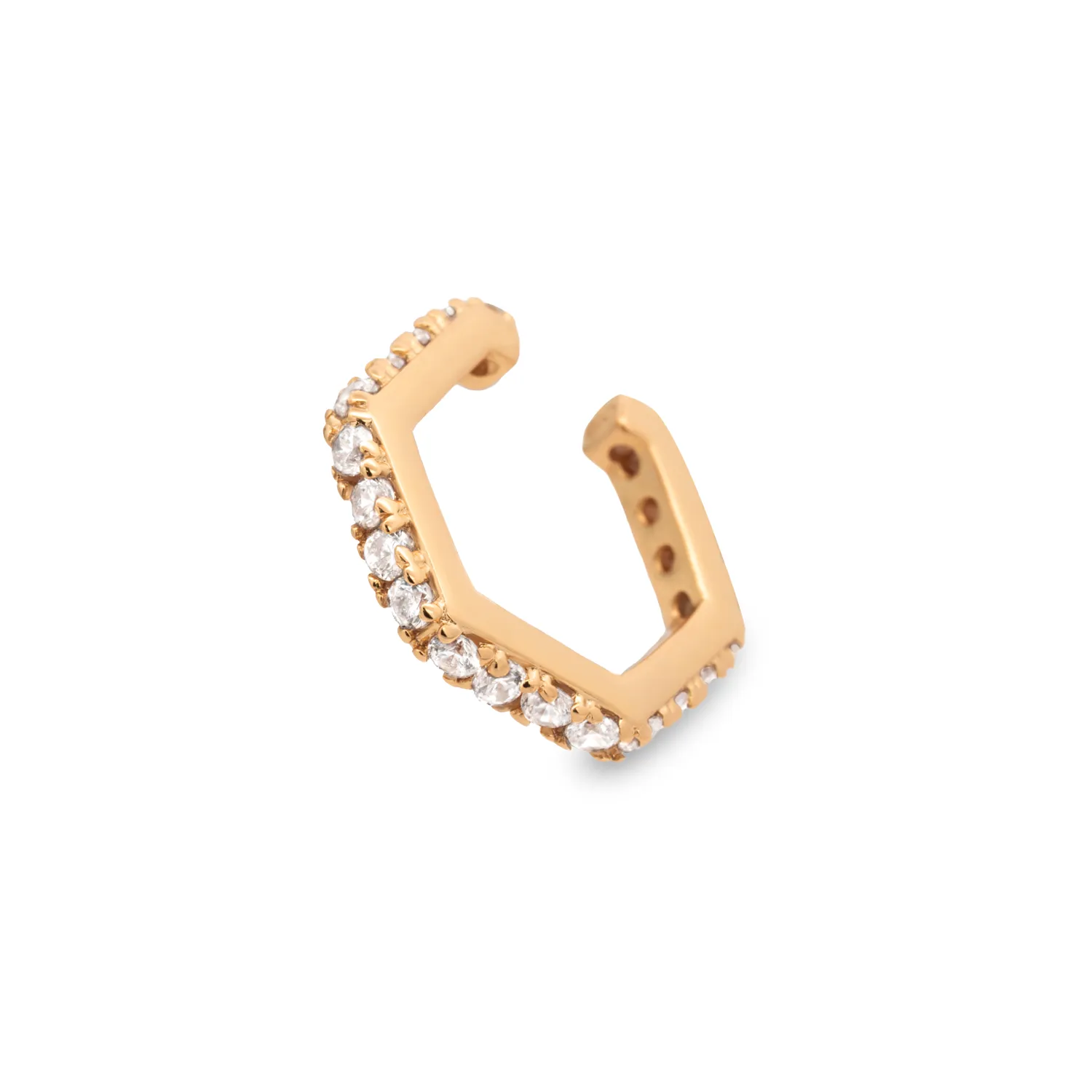 Gold Aven Ear Cuff