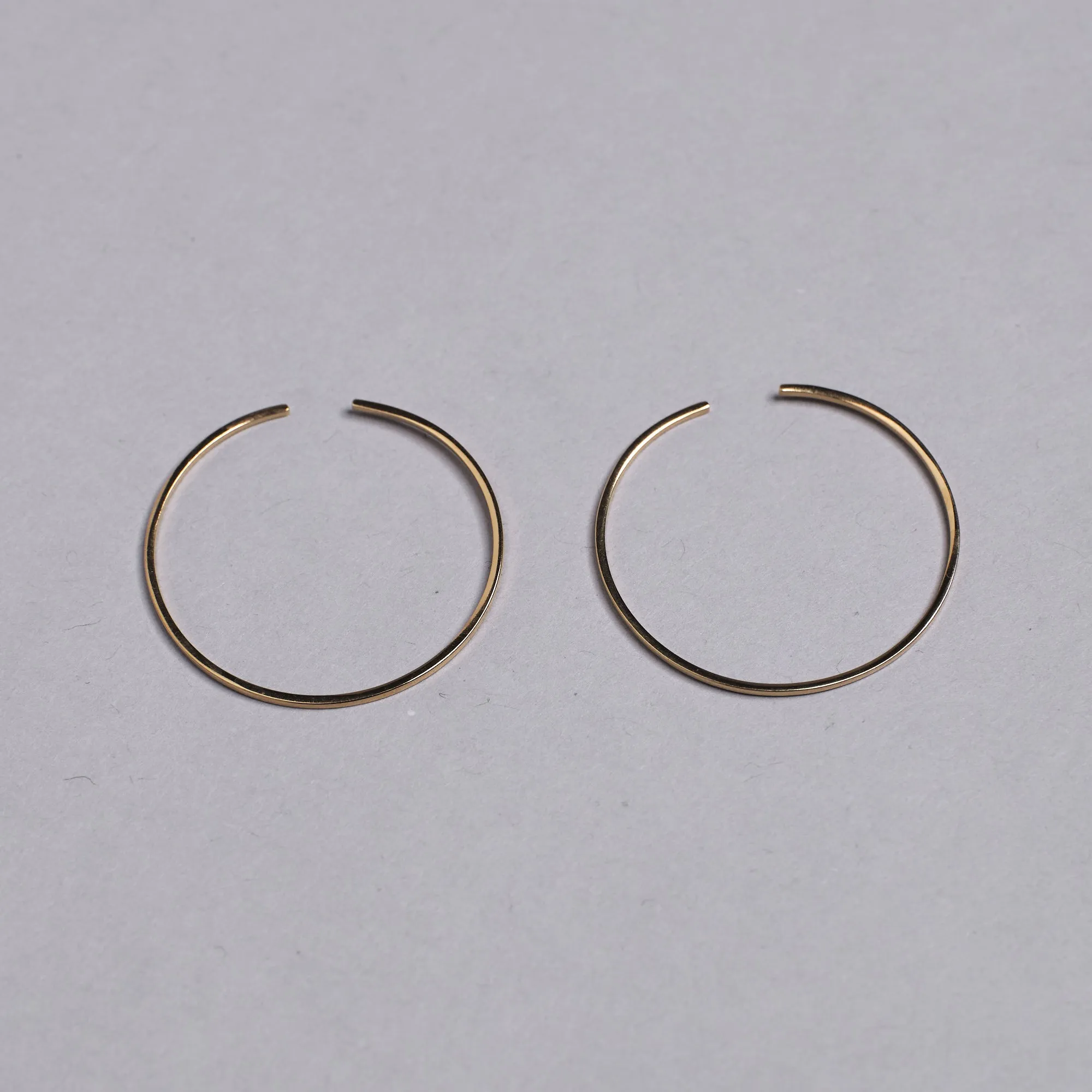 Gold Round Ear Cuffs by Otis Jaxon