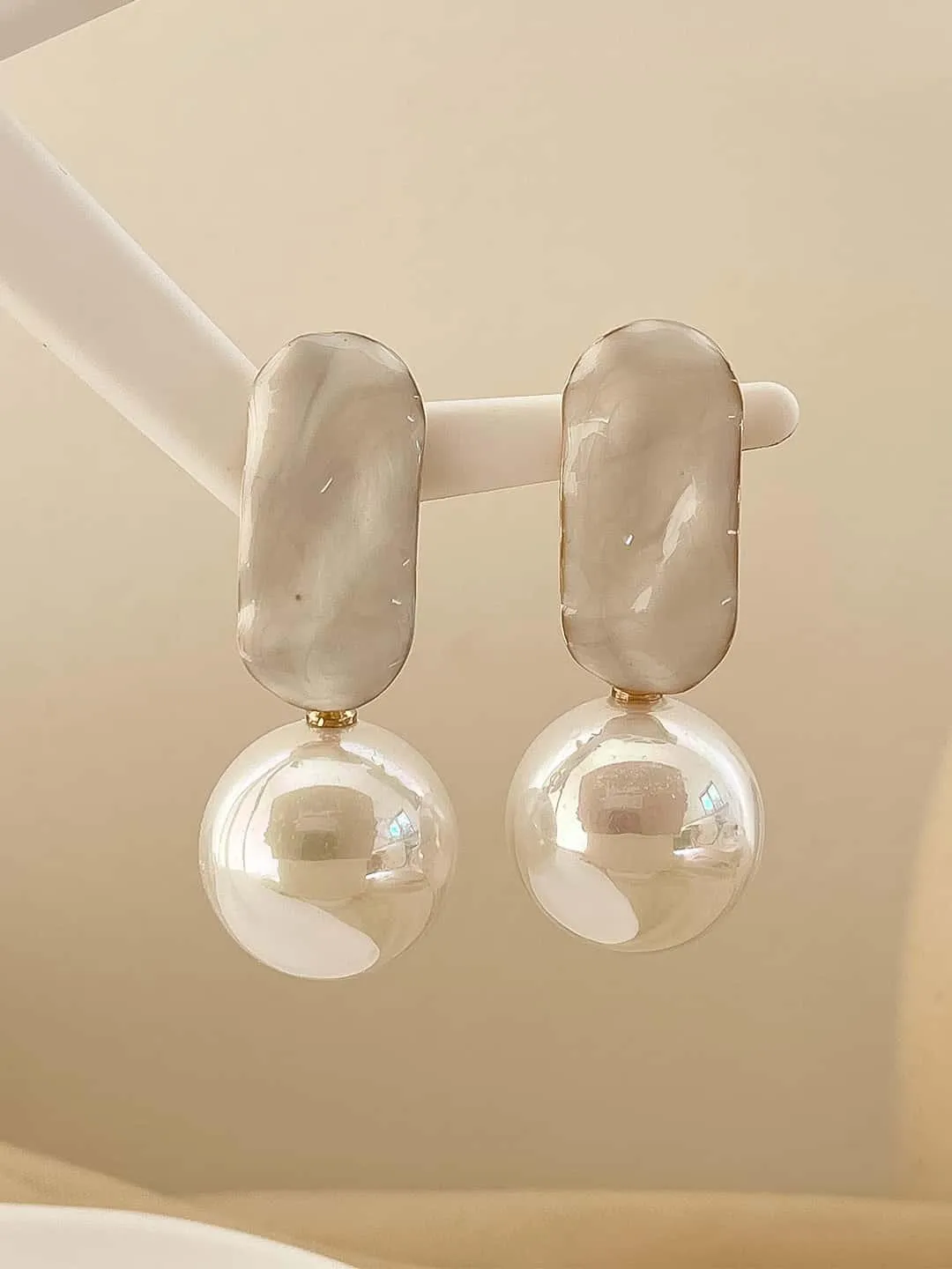 Premium Metal Ball Earrings