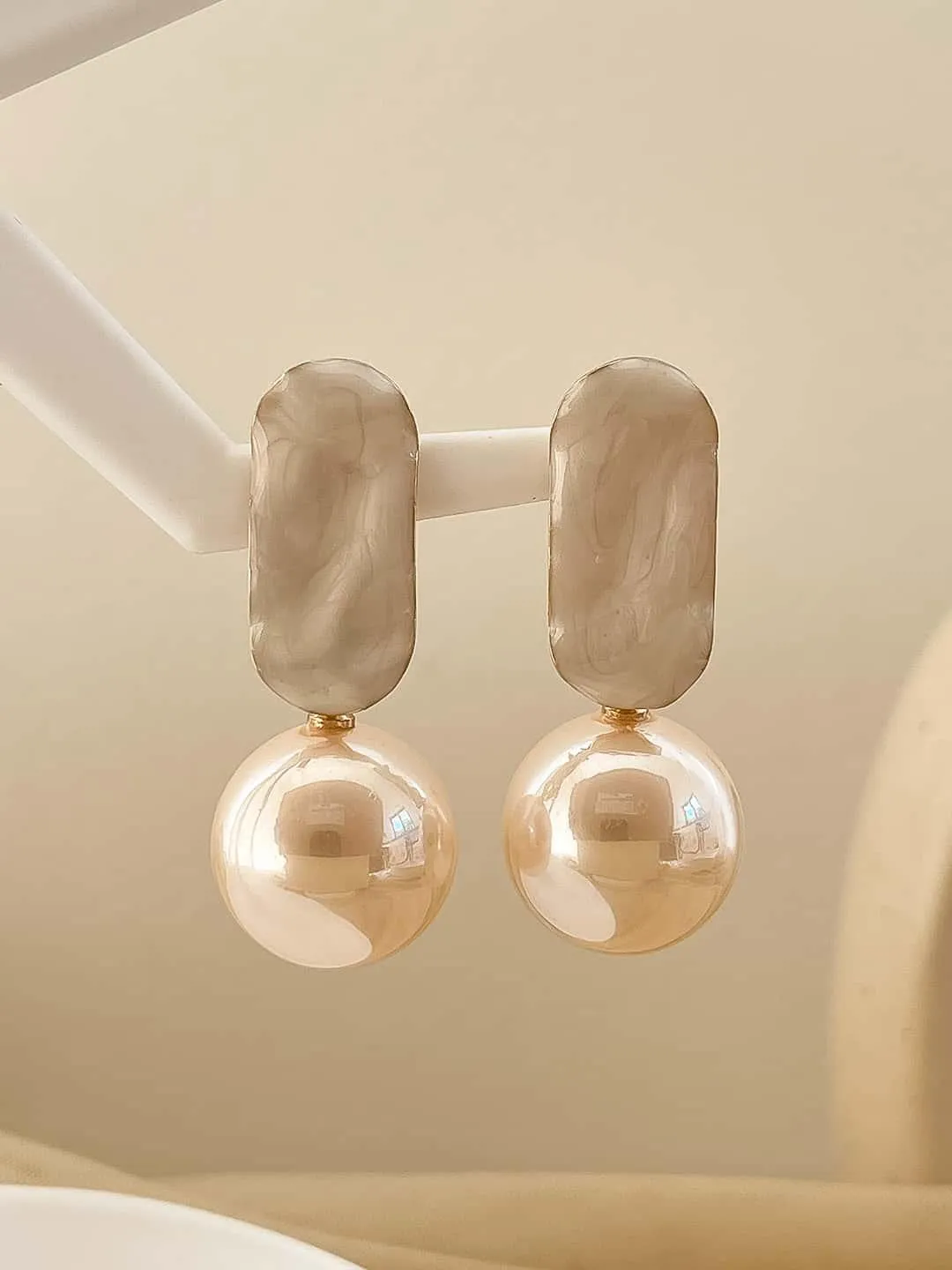 Premium Metal Ball Earrings