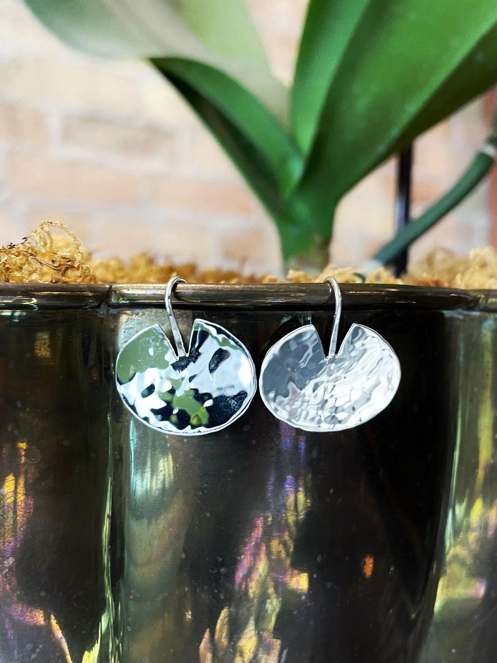 "Lily Pad" Earrings