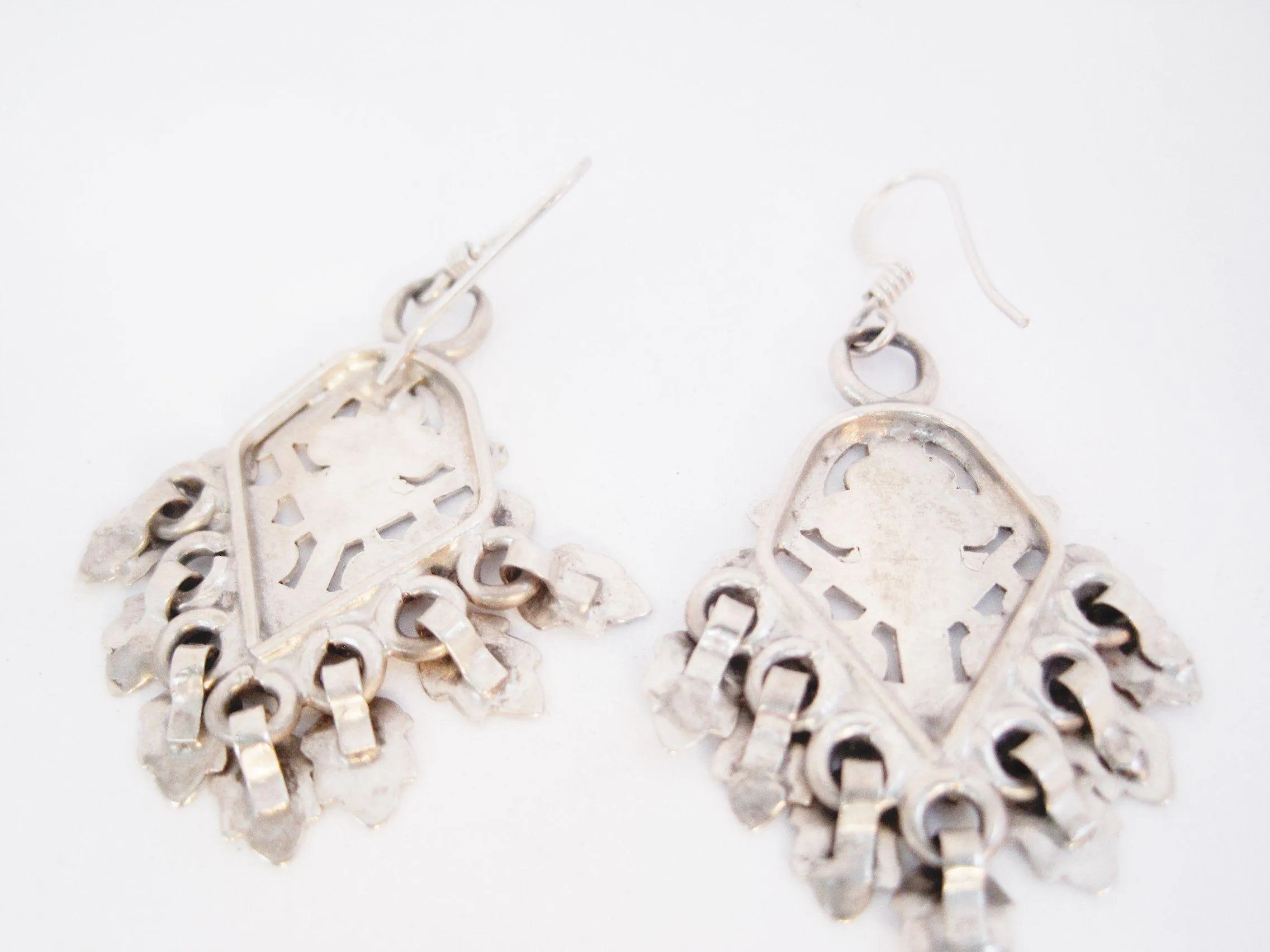 Rajasthani Earrings Made of Silver