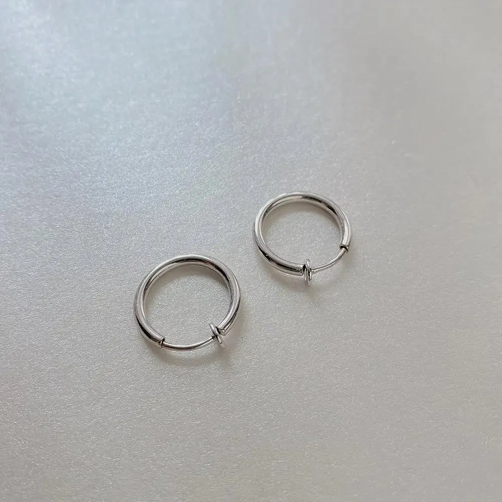 Single Sterling Ear Studs