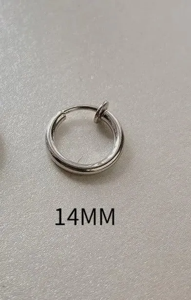 Single Sterling Ear Studs