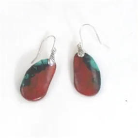 Sonoma Sunset Chrysocolla Gemstone Drop Earrings