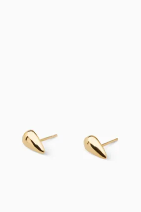 Tear Drop Studs | Gold