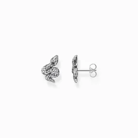 Thomas Sabo Earrings - Studs - Blackened Snake