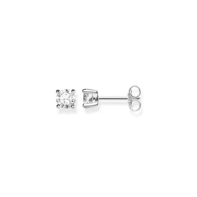 Thomas Sabo White Stone Ear Studs H1965-051-14