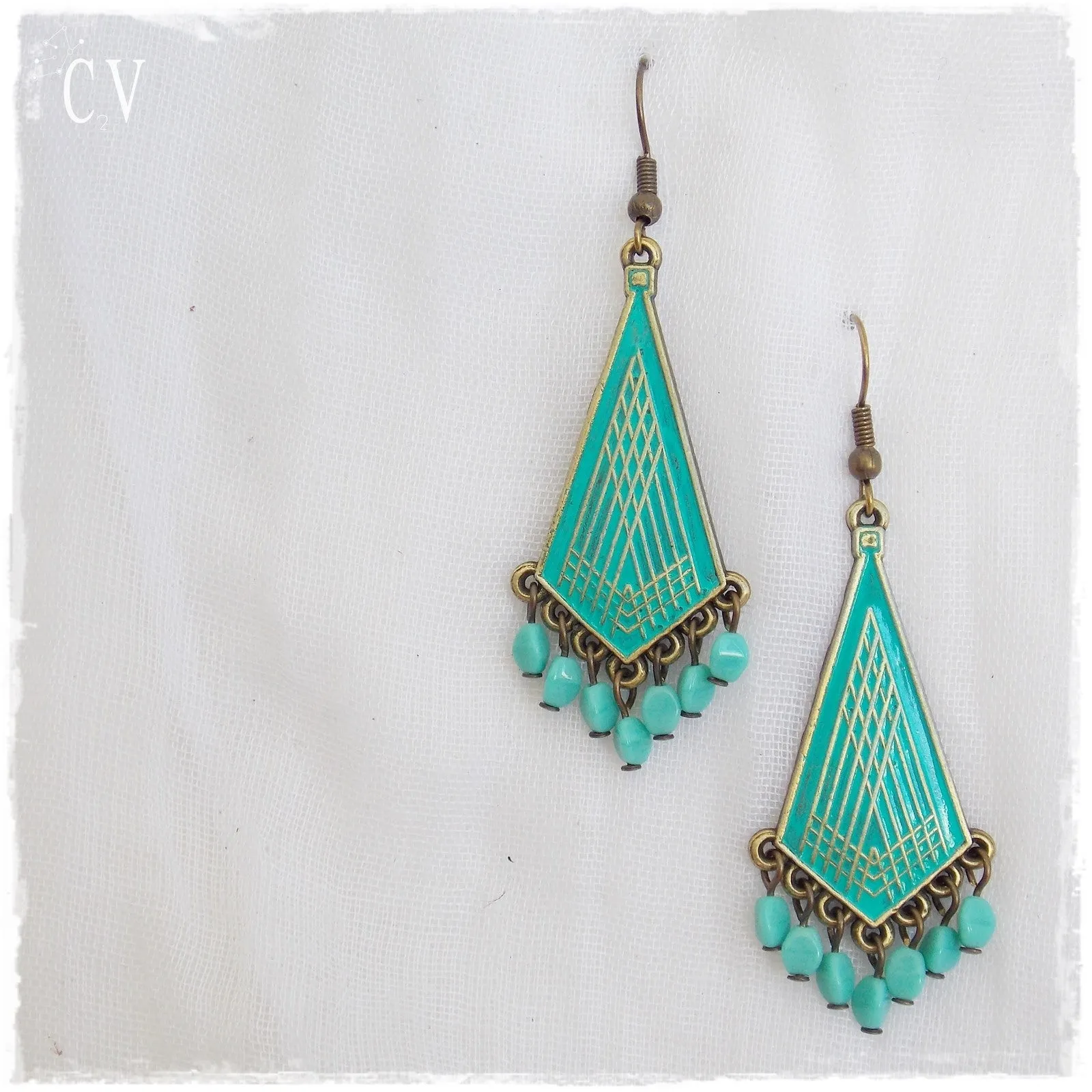 Turquoise Dangle Earrings