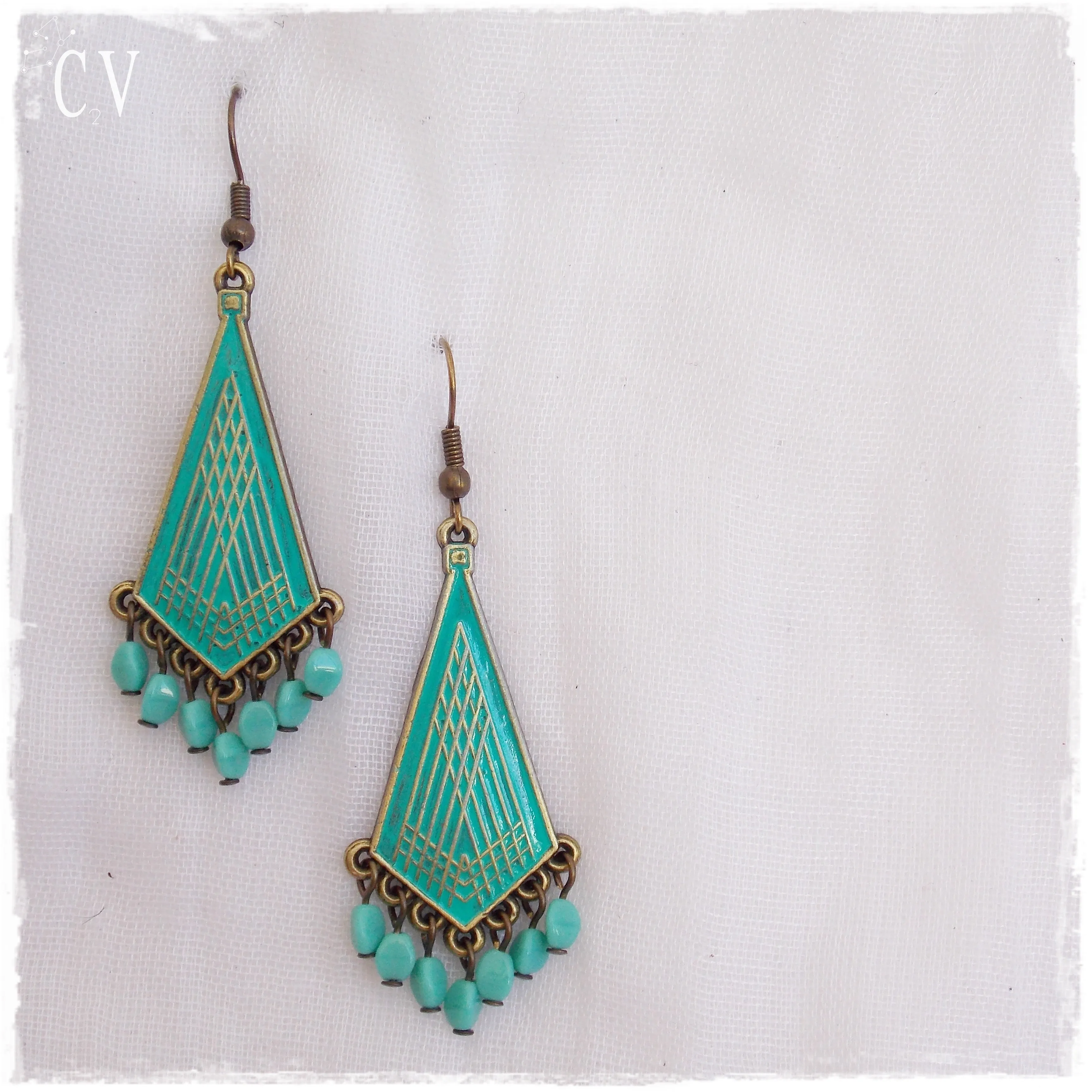 Turquoise Dangle Earrings