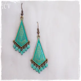 Turquoise Dangle Earrings