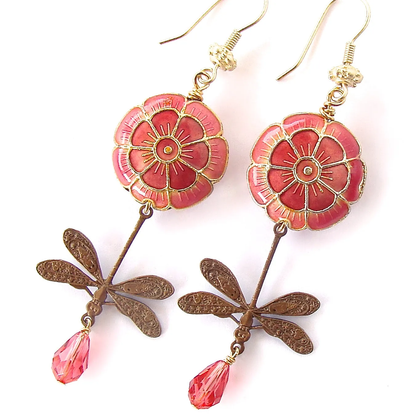 Wren: Dragonfly Earrings